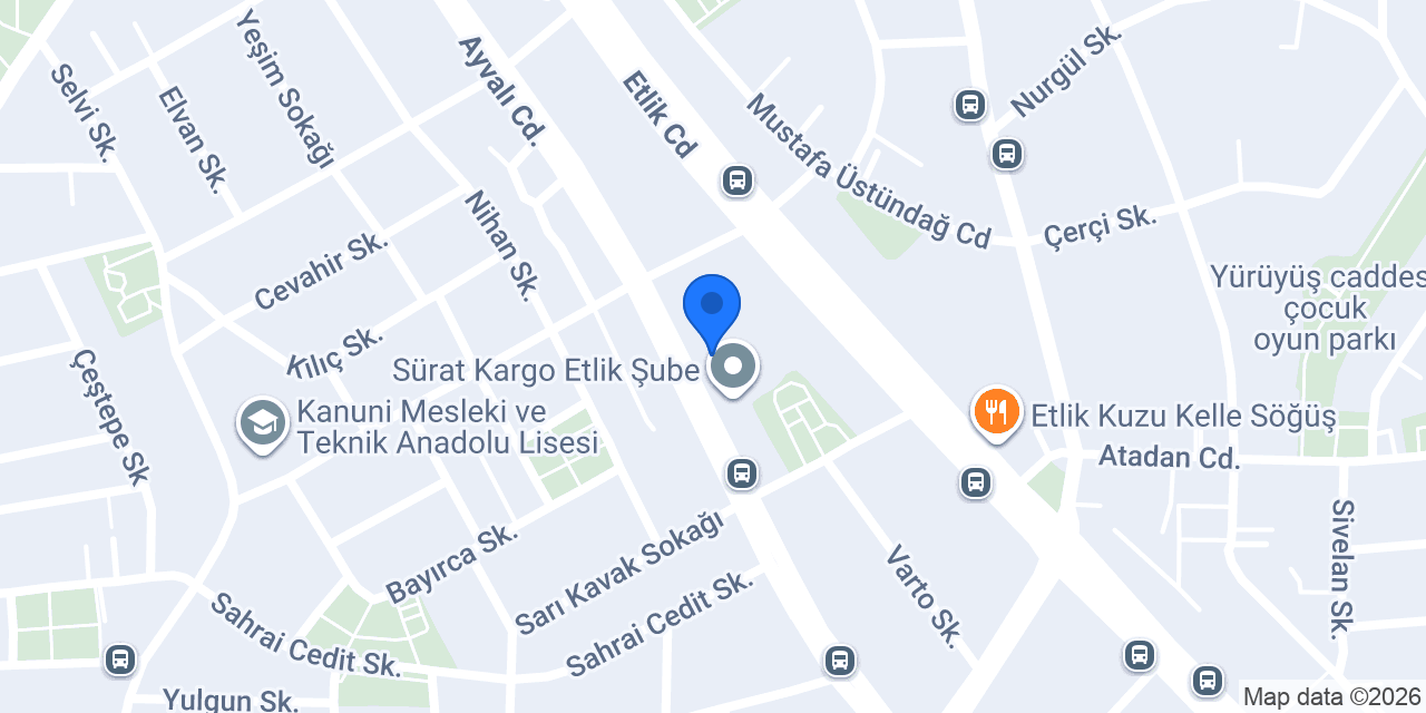 DÜRÜMCÜ ALİ USTA PİDE VE KEBAP SOLONU konumu