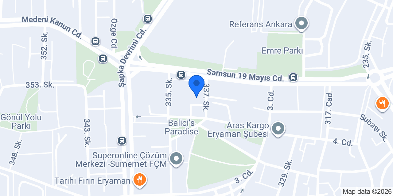 Ankara Toplu İftar Yemeği konumu
