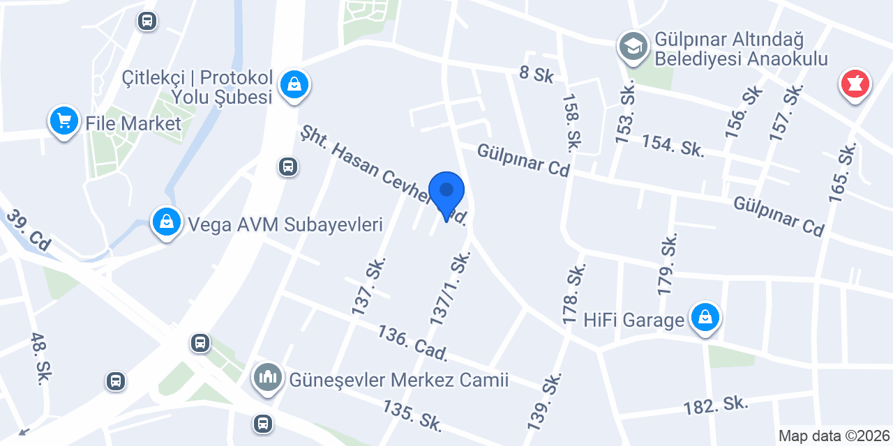 Yahya Usta Oto Butik konumu