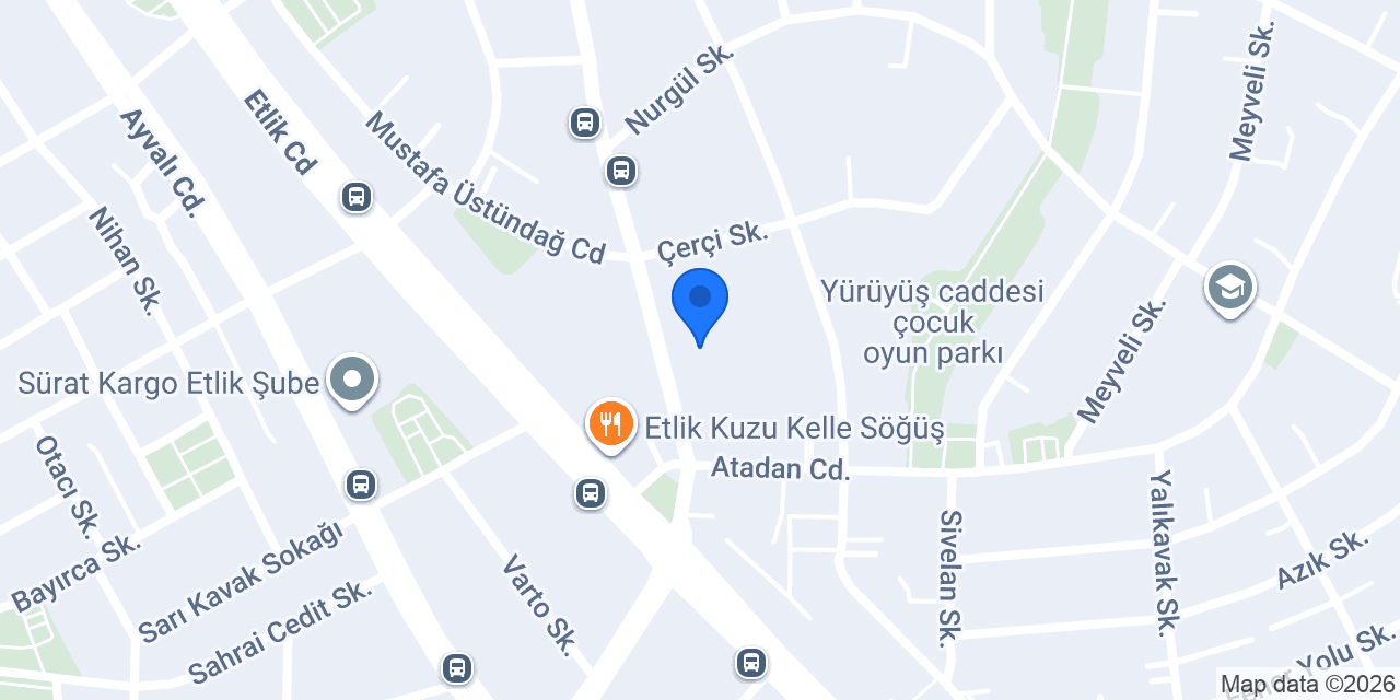 Mis Profiterol Etlik konumu