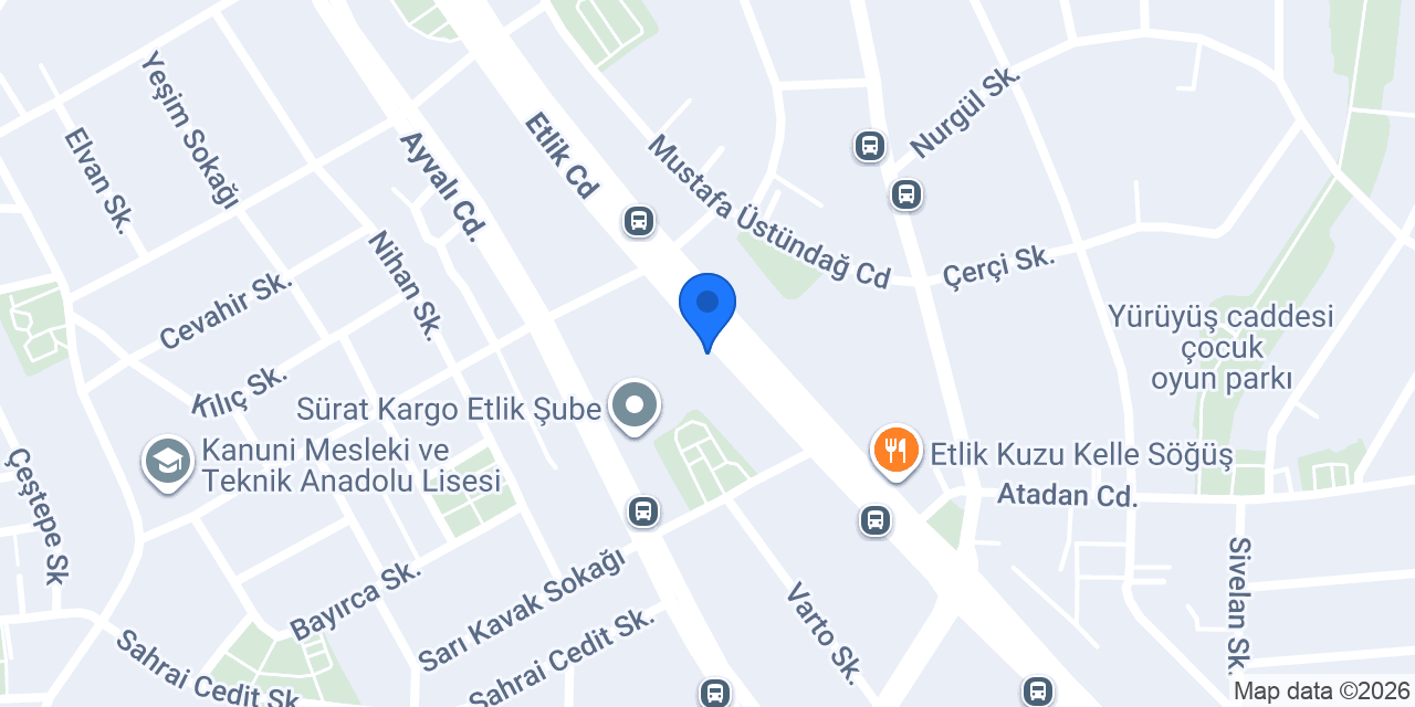 CAJUN CORNER ETLİK konumu