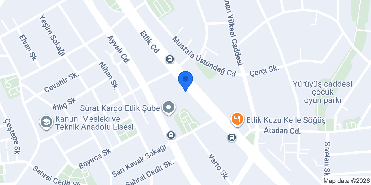 Yeni Handan Eczanesi konumu