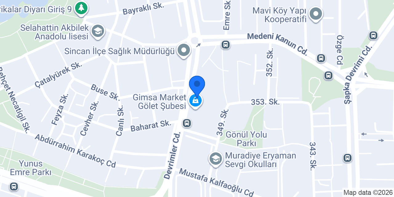 DENTİSTS GROUP Gimsa konumu