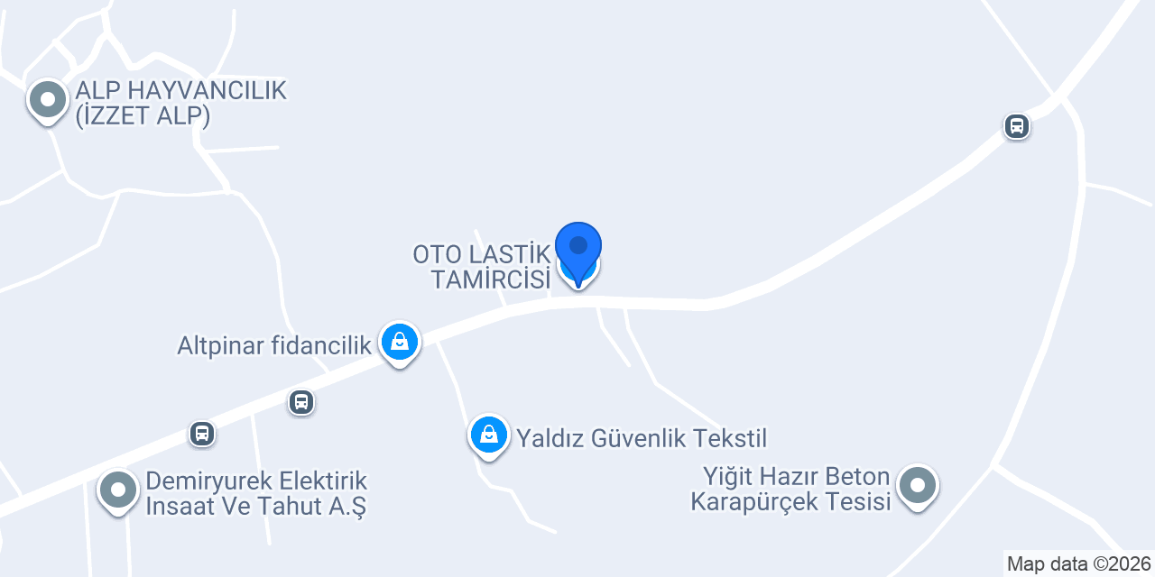 OTO LASTİK TAMİRCİSİ konumu