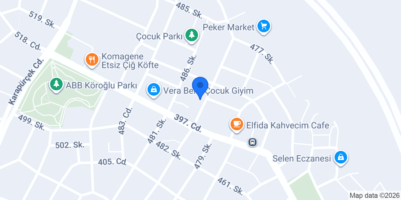 Karapürçek çiçekcilik konumu