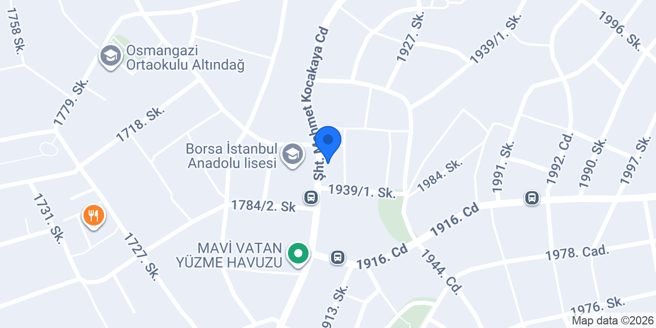 Hakan Erkek Kuaförü konumu