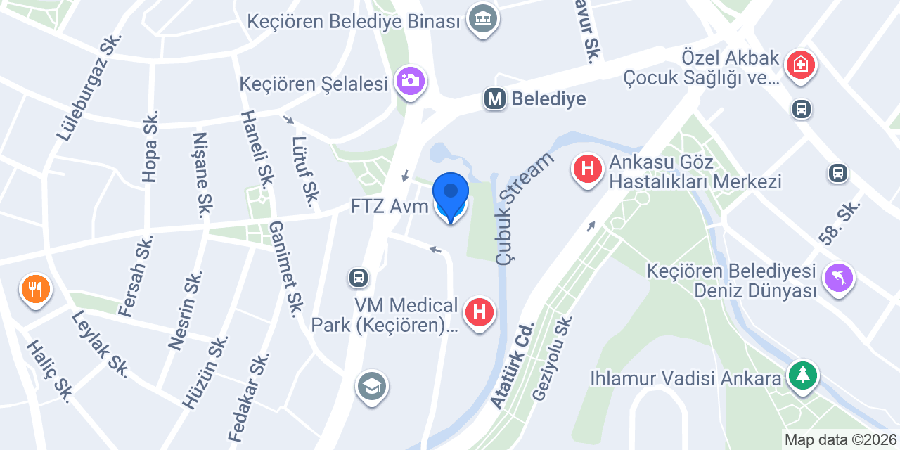 FTZ Avm konumu