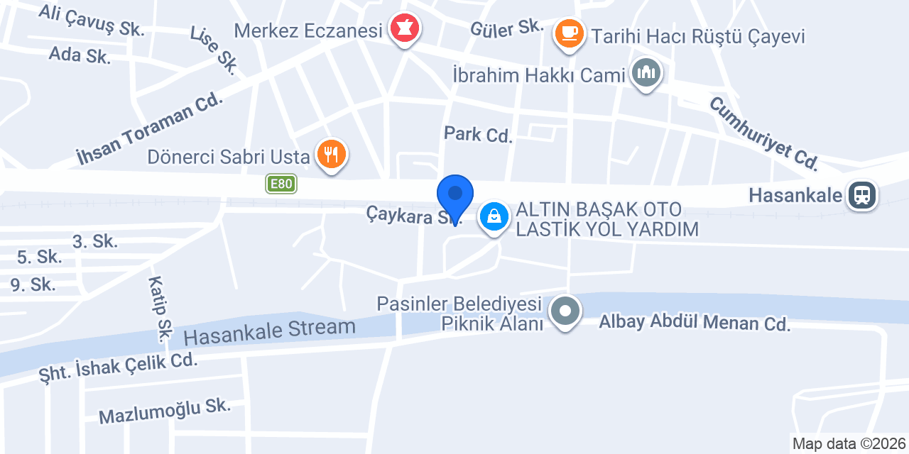 ÖKTEN TİCARET konumu