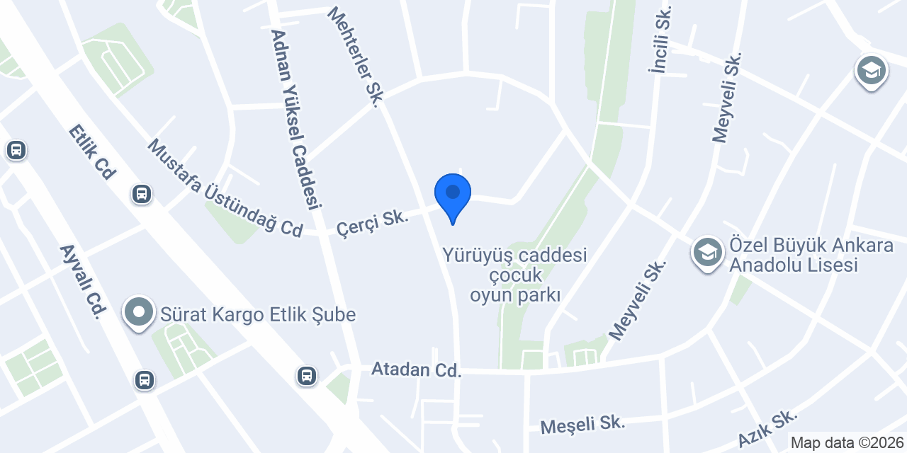 En Yakın Su Tesisatçısı Etlik konumu