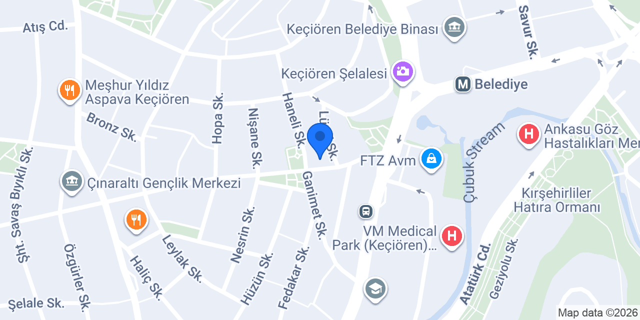 Tezel Sahaf konumu