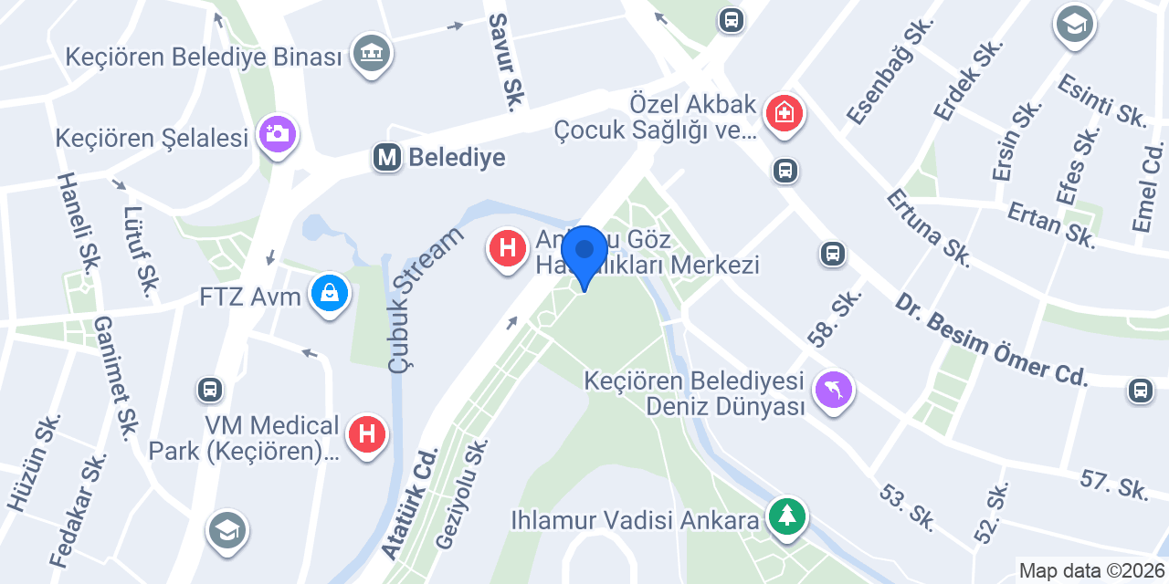 Kahve Ören konumu