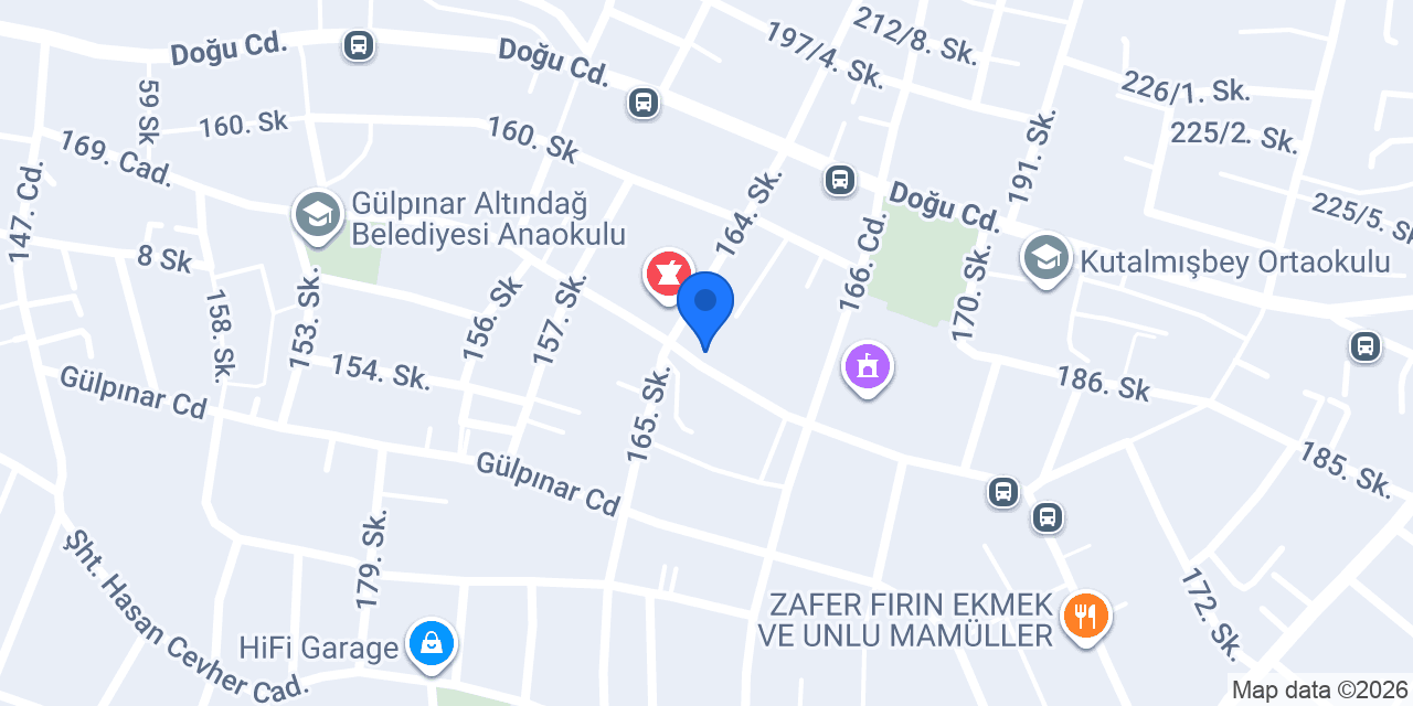 Begüm Eczanesi konumu
