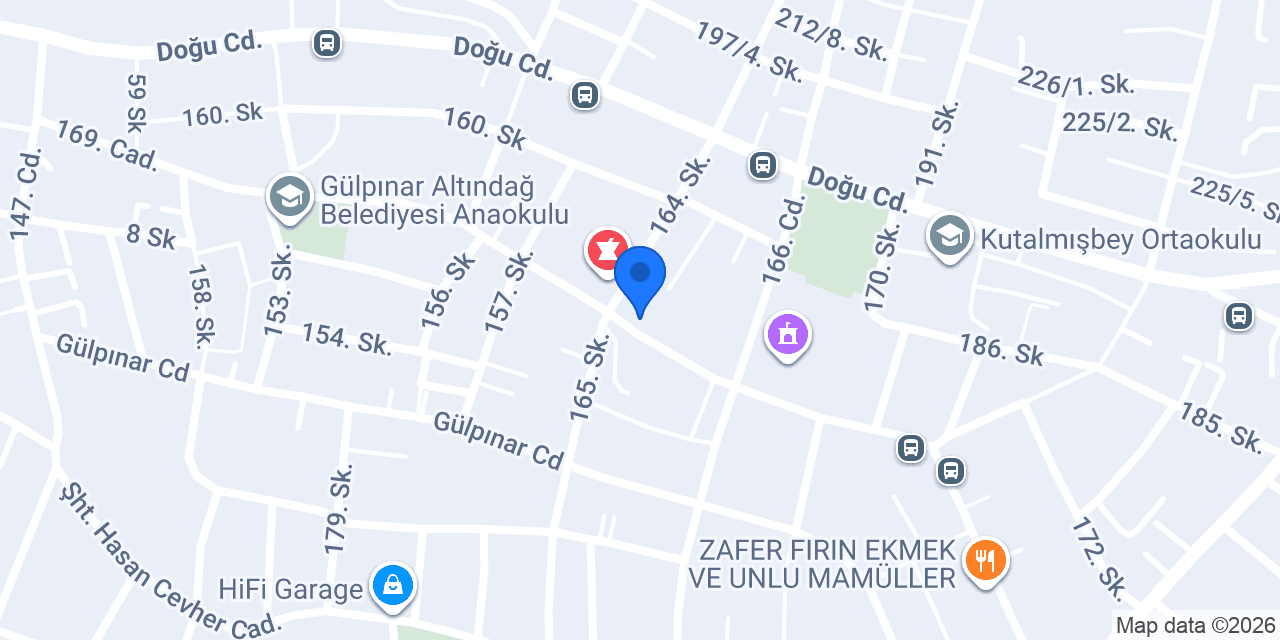 Güneş Eczanesi konumu
