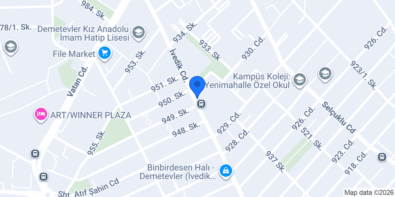 ARD KİTAP KIRTASİYE konumu
