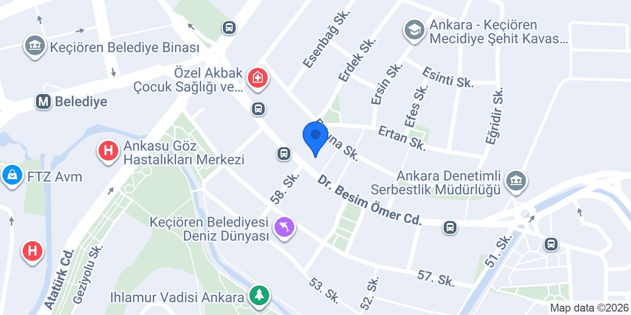 Violet Çiçekçilik konumu