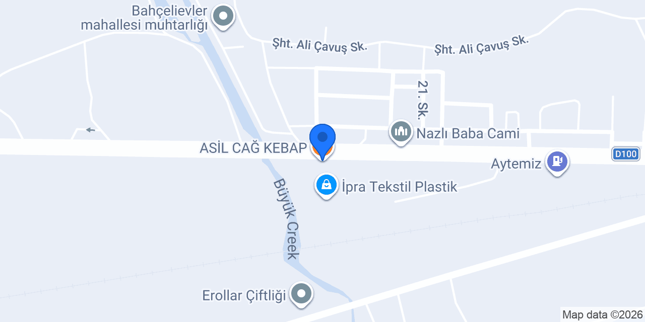 ASİL CAĞ KEBAP konumu