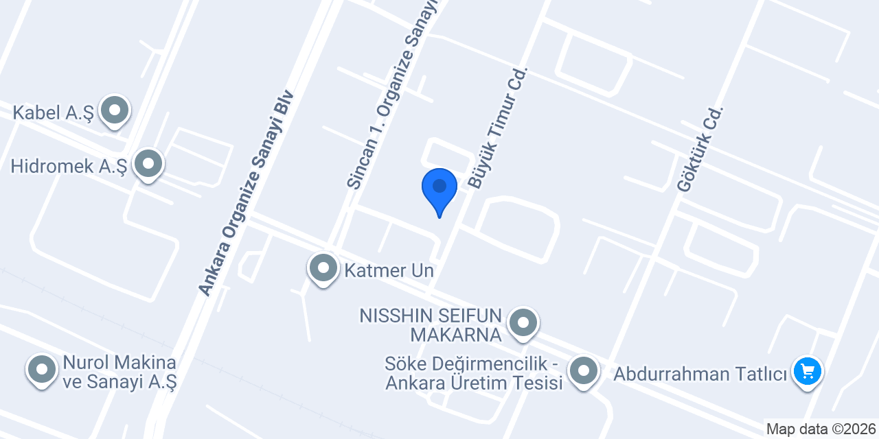 Bugün Gıda konumu