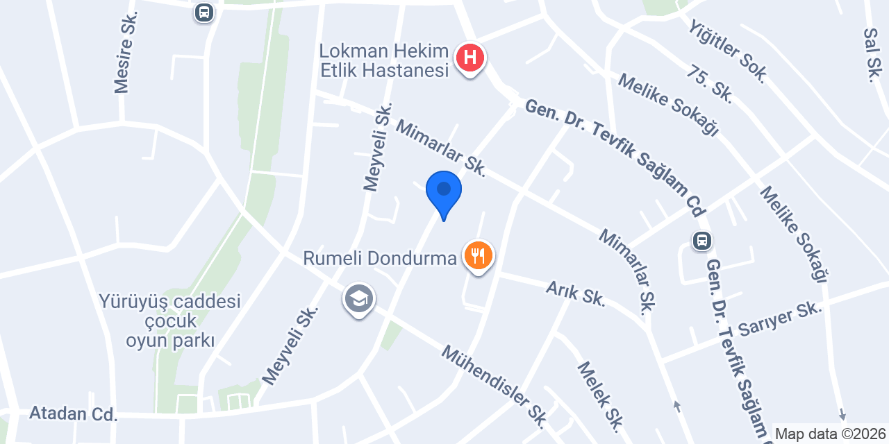 BEGÜM börek konumu