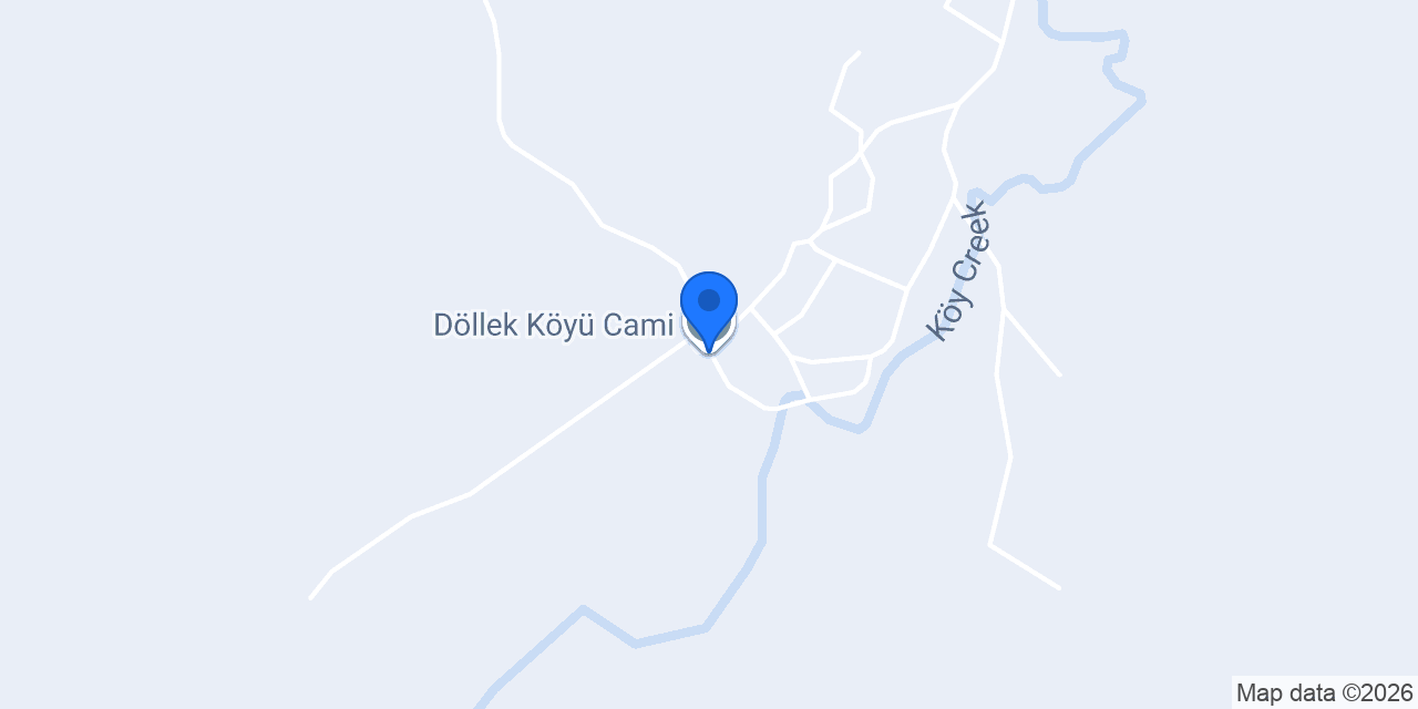 Döllek Köyü Muhtarlığı konumu