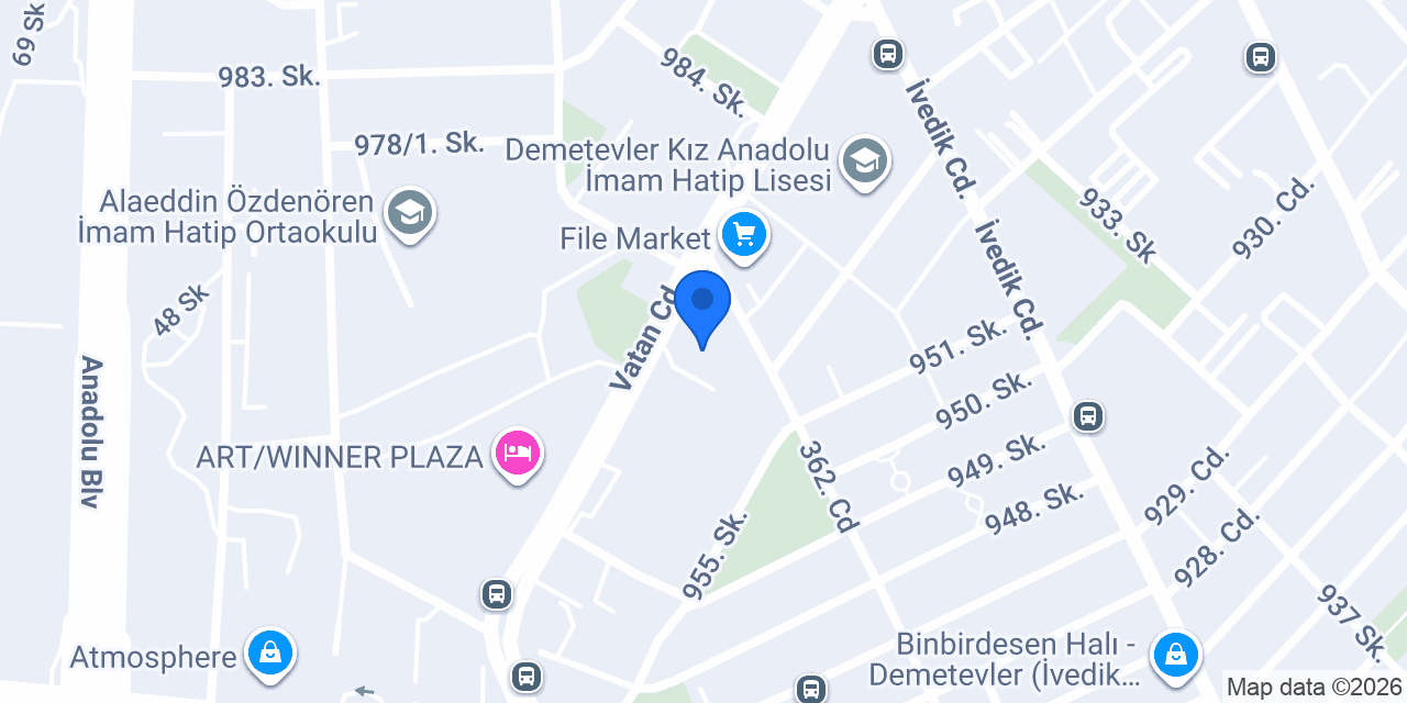 AS DİNÇER YAPI MARKET konumu
