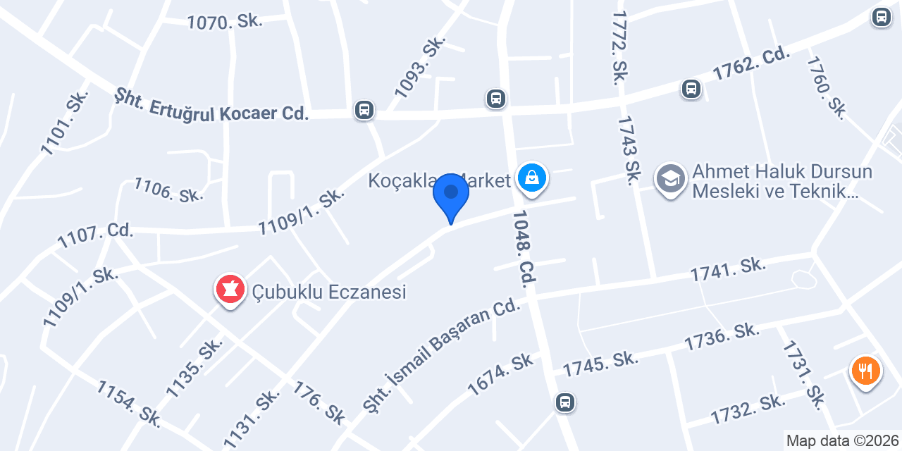 Perukâr Erkek Kuaförü konumu