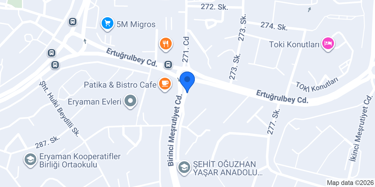 Eryaman Atakent Taksi konumu