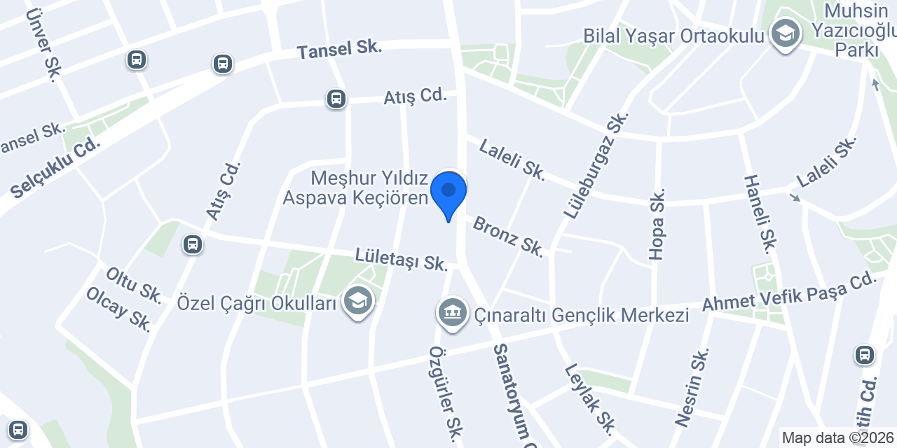 İsmail Erkek Kuaför konumu