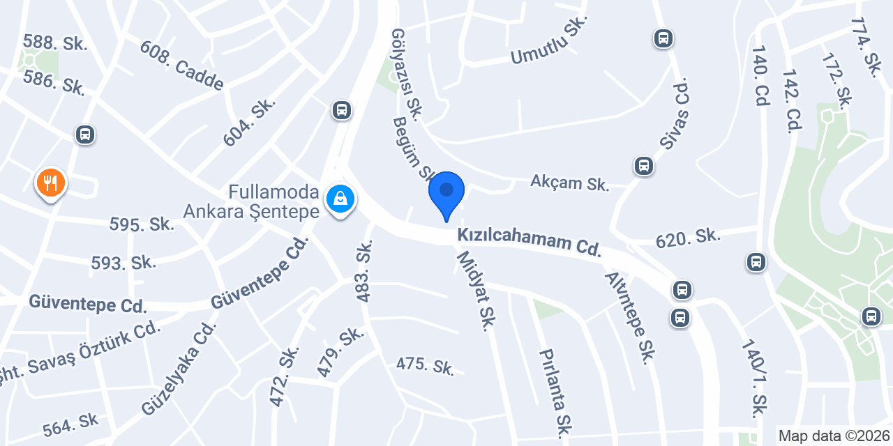 Damla Tekstil konumu