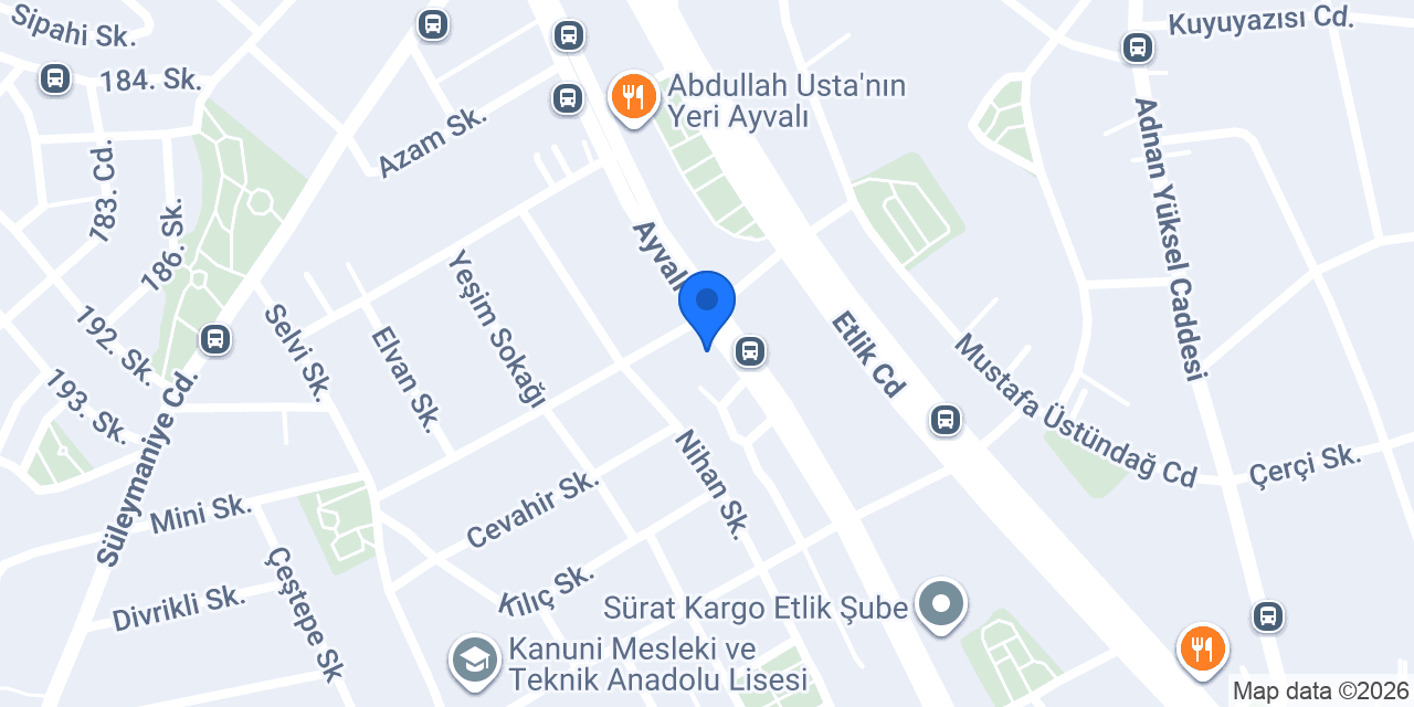 KERVAN DONDURMA konumu