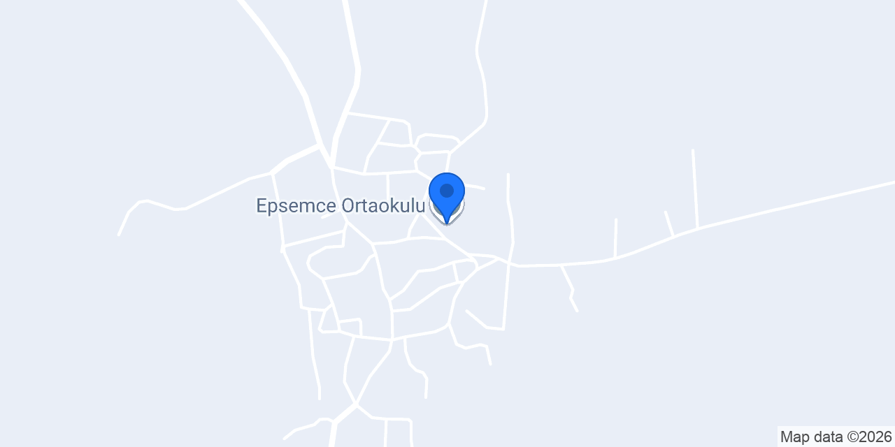 Epsemce Ortaokulu konumu