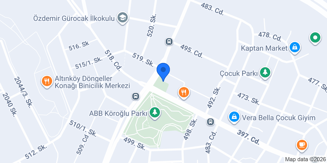 Altındağ Belediyesi Anaokulu konumu