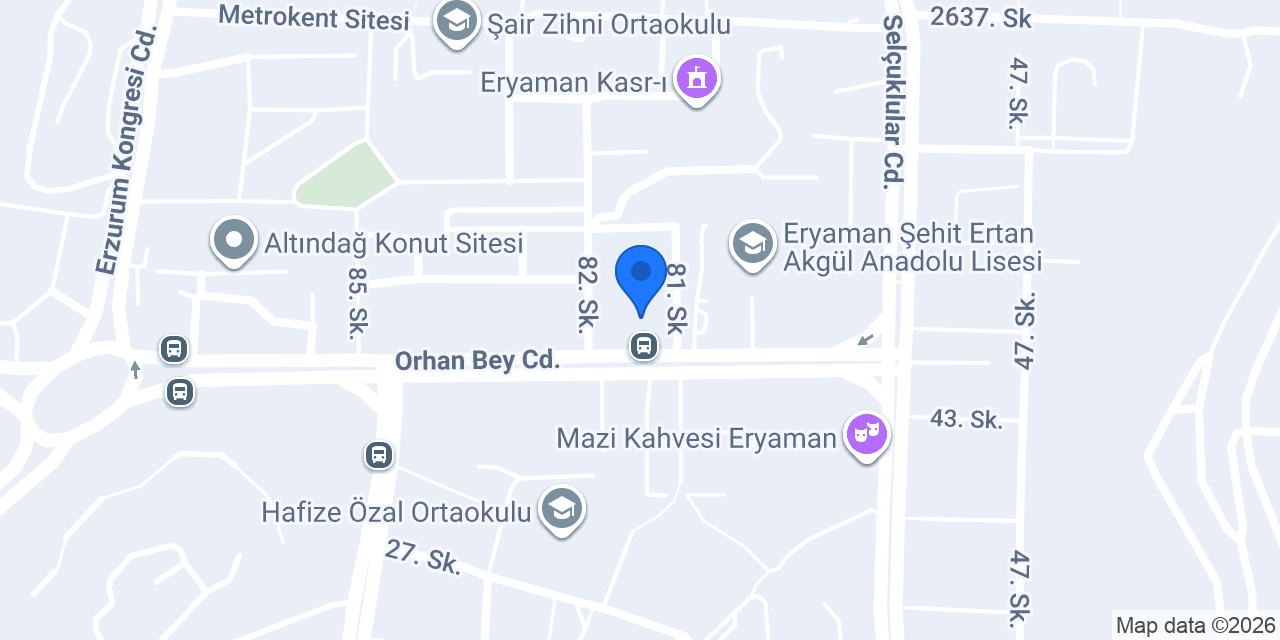 Artı Dil Akademisi konumu