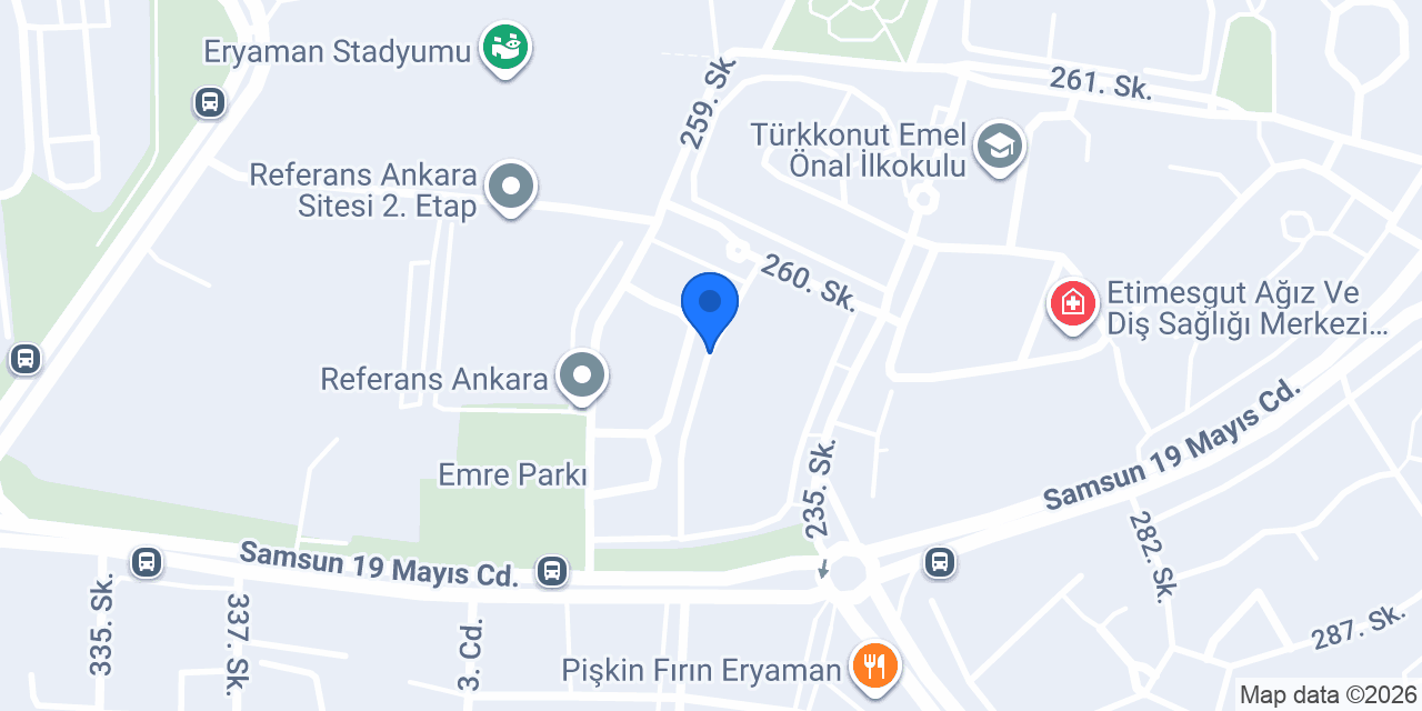 Terzi Ünlü & Kuru Temizleme konumu