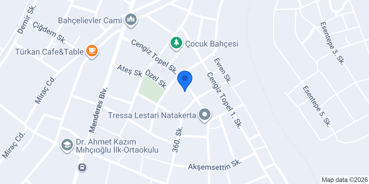 Diş Hekimi Nurçin Gürol konumu