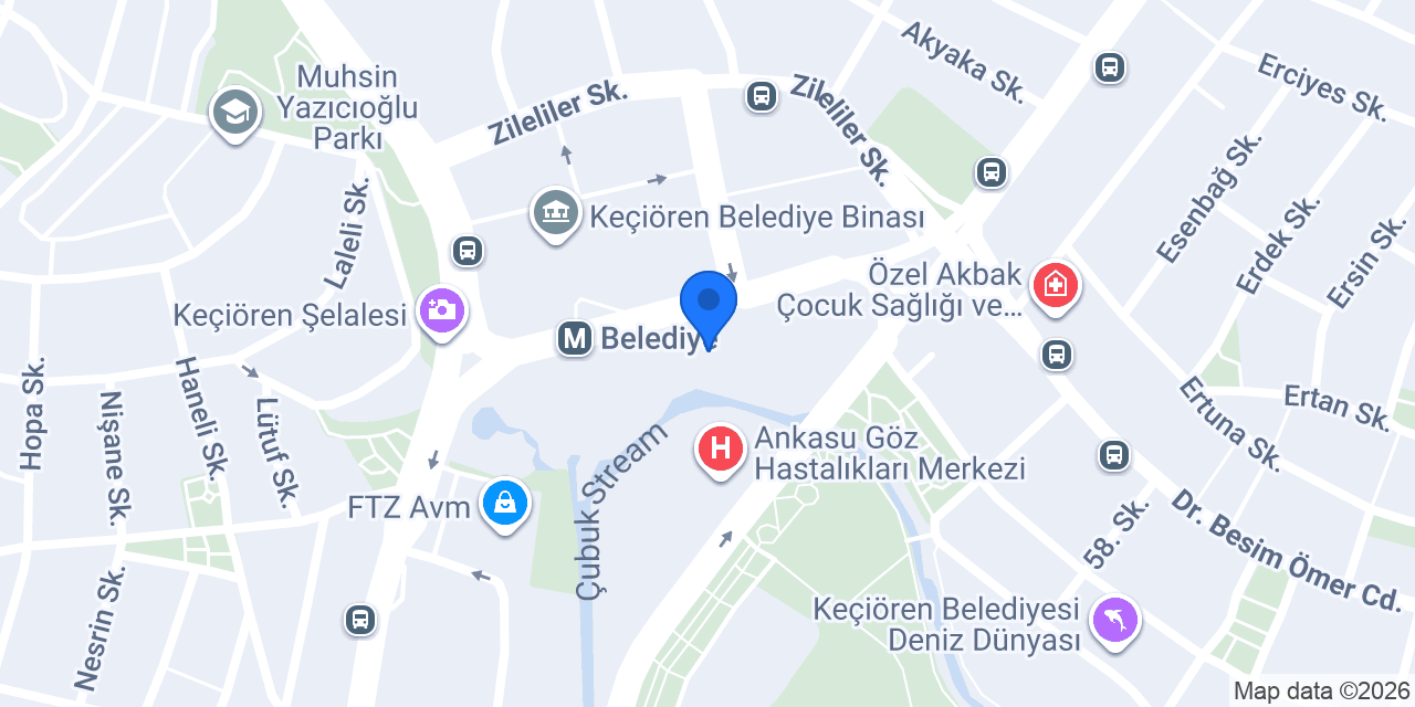 İngilizce Kursu Ankara - Perfect English Keçiören konumu