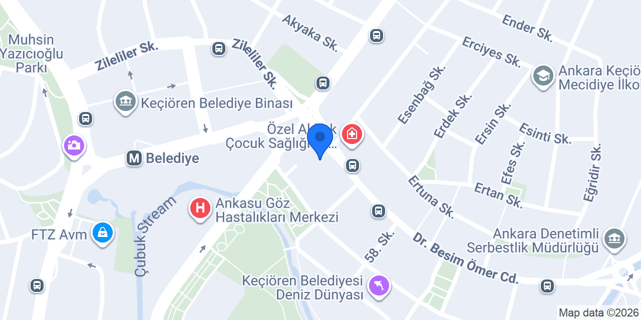 Hilal Fırın konumu