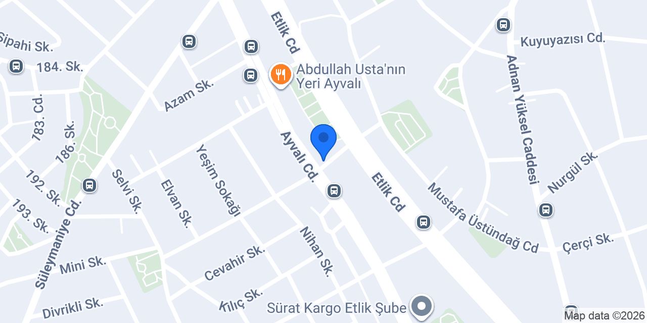 ÇÖL EMLAK konumu