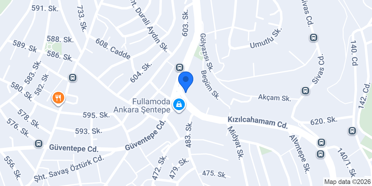 SEVAL SÜRÜCÜ KURSU konumu