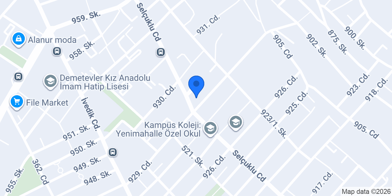 Mavi Yediemin konumu