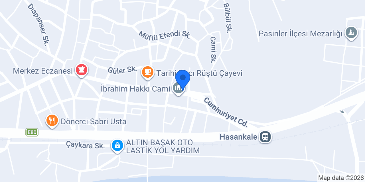 Halk Kütüphanesi konumu