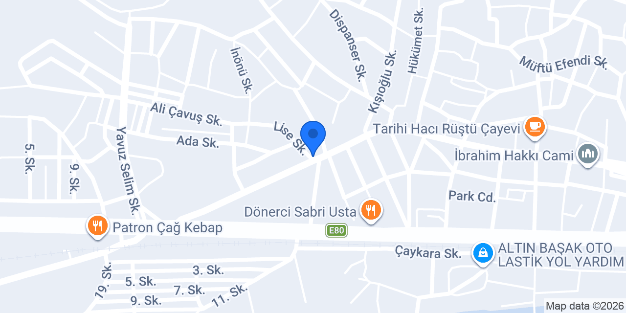 Şenol Korucu Sigorta konumu