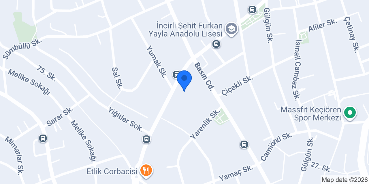 çiçeksizin konumu