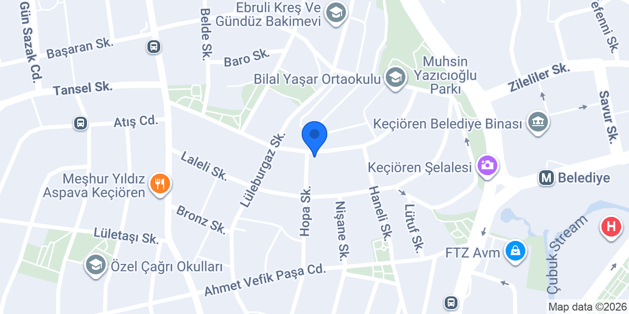 Gülbaşar Market konumu