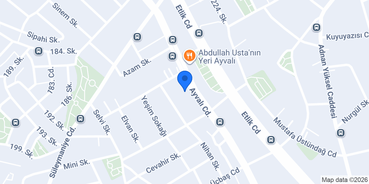 Flash Bayan Terzisi konumu