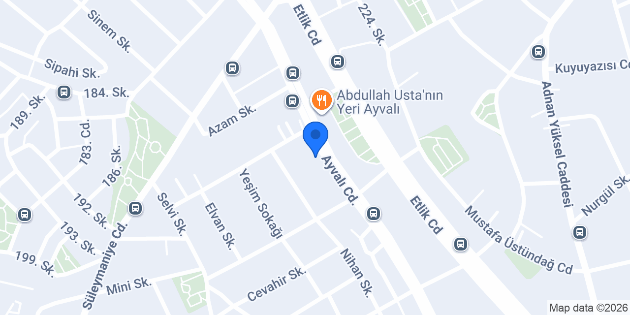 Ertürk Teknik Kombi Servisi konumu