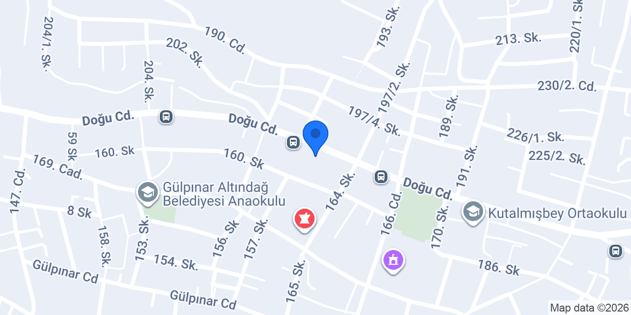 AKDEMİR OFİS konumu