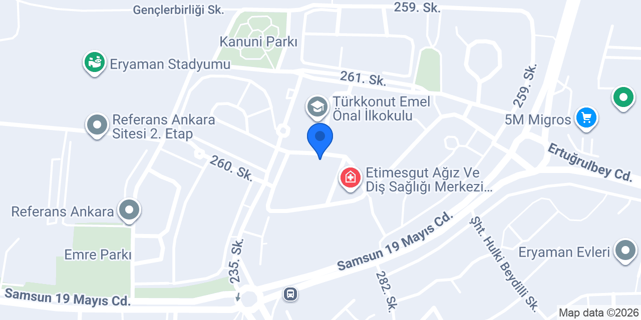 Özen İletişim Eryaman Telefon Tamir Aksesuar Mağazası konumu