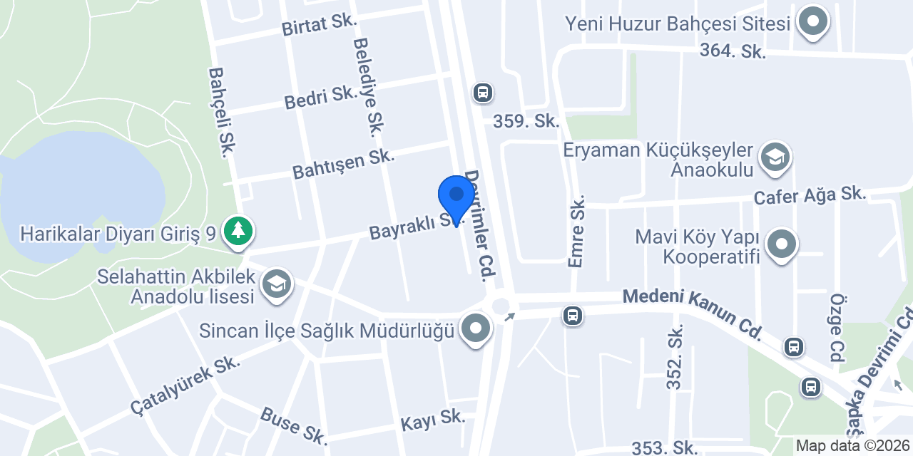 Damla Emlak konumu