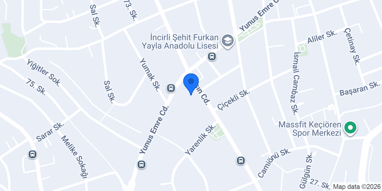 Çilek Waffle konumu