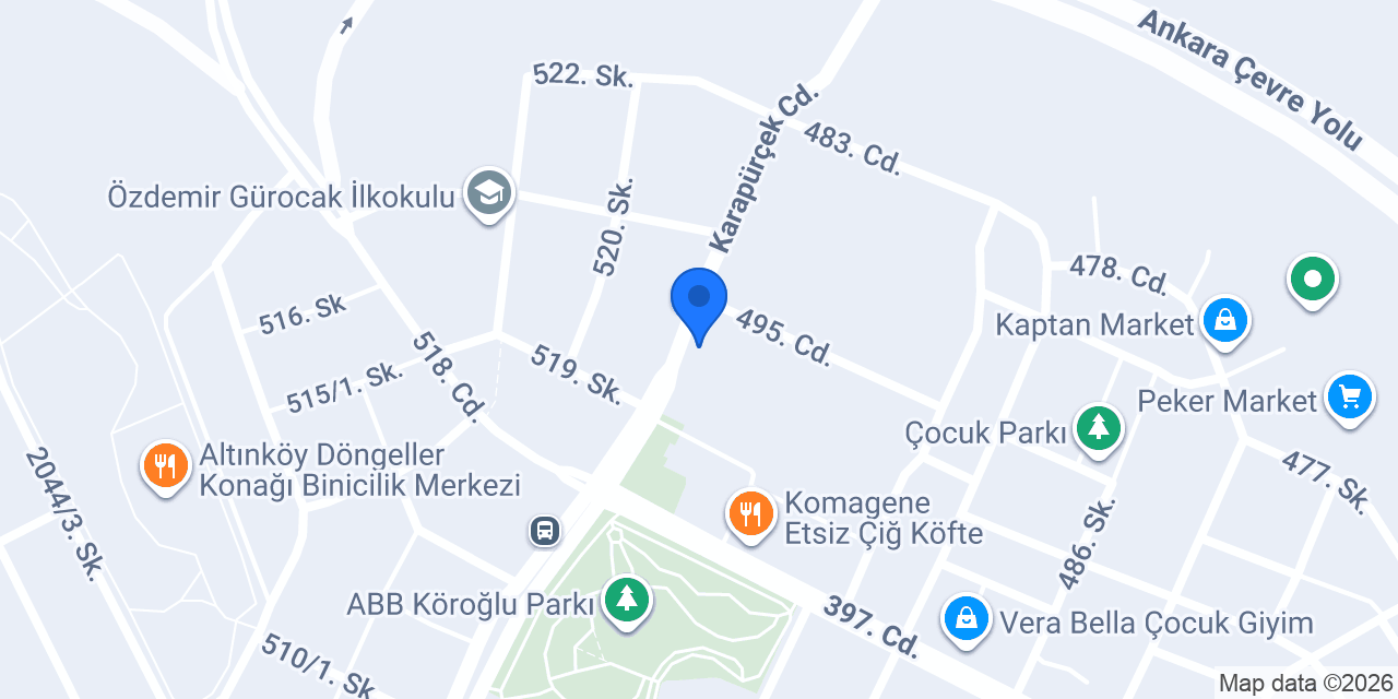 MES ERKEK KUAFÖRÜ konumu